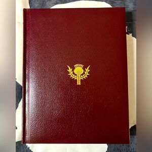 RARE!!!! Numbered 27438 (1 out of 32) “ROYAL BURGUNDY” Britannica - One Of 30k